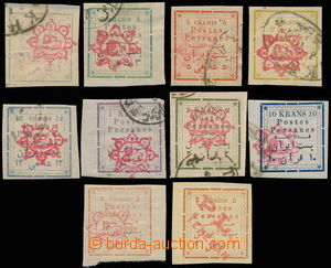 146689 - 1902 Mi.150-158, výplatní známky pro Teherán, různé ty