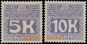 146727 - 1911 DOPLATNÍ  Mi.P45-46, Velké číslice, hodnota 10K - m