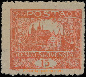 146795 -  PLATE PROOF  Pof.7G, 15h bricky red, line perforation 11