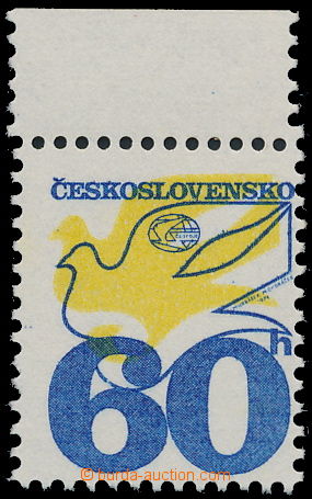 146886 - 1974 Pof.2113, Poštovní emblémy - holubice, bez černé b