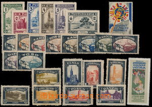 147045 - 1906-30 GERMANY  selection of 26 pcs of advertising labels, 