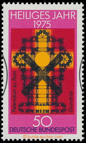 147051 - 1975 Mi.834, Svatý rok 50Pf, zn. poštovně znehodnocena on
