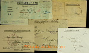 147069 - 1918-48 ZAJATECKÁ POŠTA  sestava 5ks dopisů od německýc