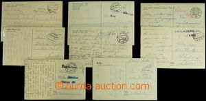 147077 - 1953 [SBÍRKY]  sestava 8ks pohlednic vyplacených v hotovos