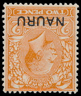 147099 - 1916 SG.4y, Jiří V. 2P oranžová, s převrácenou průsvi