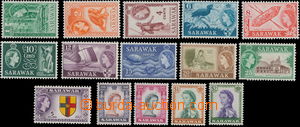 147171 - 1955 SG.188-202, Alžběta II. 1C-2$, luxusní a kompletní 