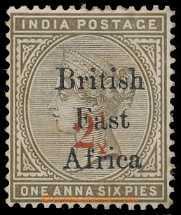 147204 - 1895 SG.64, Queen Victoria with overprint 1´6A with new val
