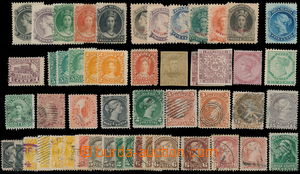 147208 - 1859-1897 collection of ca. 50 pcs of classical stamp, i.a. 