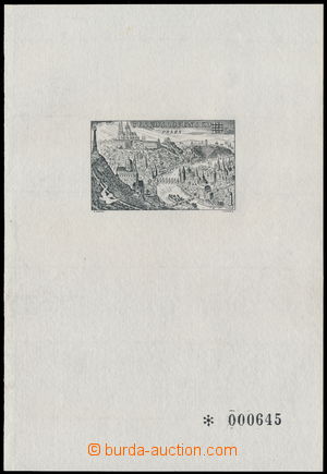 147367 - 1962 PT1, Výstava PRAGA 62, číslovaný; kat. 1.200Kč