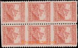 147447 - 1926 Pof.216A, Hrady, krajiny, města 20h oranžová, svitko