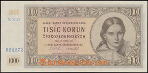 147542 - 1951 CZECHOSLOVAKIA 1945-92  Ba.N9, 1000Kčs skořicově bro