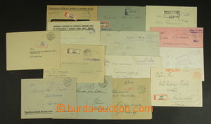 147610 - 1945 [SBÍRKY]  sestava 14ks dopisů s poštovným zaplacen