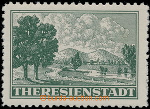 147651 - 1943 Pof.Pr1A Připouštěcí známka Terezín, ŘZ 10½