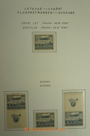 147693 - 1945-76 [SBÍRKY]  sbírka leteckých známek 1945-76 na 87 