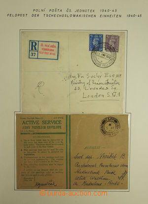 147696 - 1940-45 [COLLECTIONS]  collection of entires FP in England, 