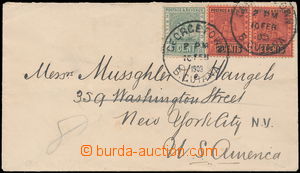 147796 - 1903 dopis do USA vyfr. zn. 1C + 2C + 2C (SG 194 2x, 213), D