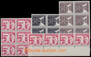 147861 - 1979 Pof.2398-99, Svitkové, hodnota 50h červená, 1x 6-blo