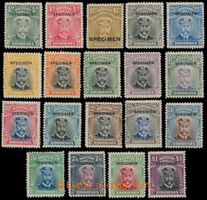 147903 - 1913-1922 selection of 19 values from SG.186-249s (detailed 