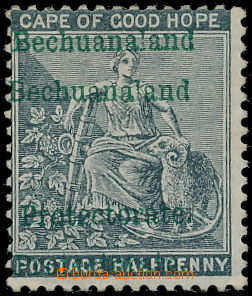 147910 - 1888 SG.52a, overprint issue BECHUANALAND PROTECTORATE, gree