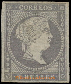148023 - 1856 Mi.38, Queen Isabel II. 2R lilac, c.v.. 500€