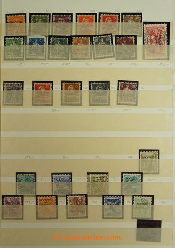 148071 - 1922-88 [SBÍRKY]  ŠVÝCARSKO  sbírka známek a FDC, ulož