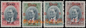 148096 - 1930 Mi.921-934, overprint, highest value; c.v.. 550€