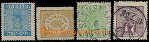 148118 - 1858-66 Mi.9, 13, comp. 2 pcs of Un classical stamp, also wi