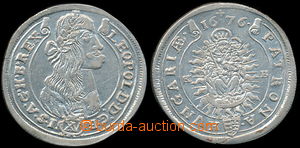 148144 - 1676 RAKOUSKO  Leopold I. (doba vlády 1657–1705), XV krej