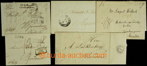 148145 - 1820-42 [COLLECTIONS]  comp. 5 pcs of folded pre-philatelic 