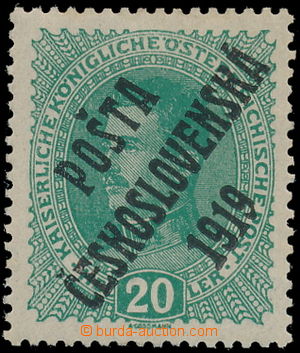 148211 -  Pof.39a, Charles 20h light green, type II., exp. by Mrnak.,