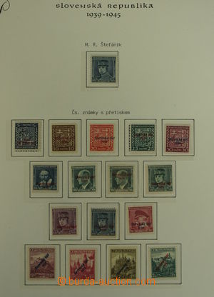 148416 - 1939-45 [SBÍRKY]  základní sbírka na albových listech v