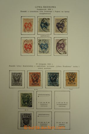148526 - 1920-22 [COLLECTIONS]  CENTRAL LITHUANIA  almost complete co