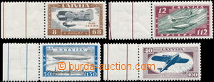148531 - 1933 Mi.228-231A, Relief Fund, marginal pieces; cat. 250€