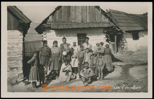 148532 - 1935 TATRANSKÁ LOMNICA - cikáni z Východné, čb. fotopoh