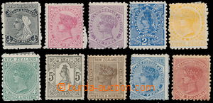 148668 - 1895-1900 SG.236-239, 221-222, 242-245, Královna Viktorie &