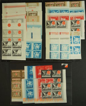 148718 - 1944 [COLLECTIONS]  PLATE PROOF  specialized selection of 36