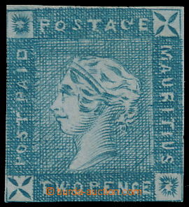 148745 - 1859 SG.36, Královna Viktorie 2P tmavě modrá, tzv. Lapiro