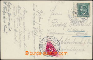 148766 - 1937 pohlednice s Pof.314, Beneš 50h, DR LÁZNĚ KYNŽVART 