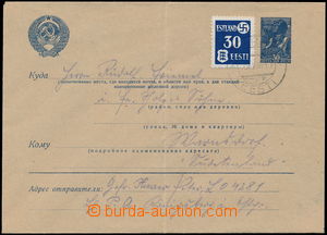 148767 - 1941 ESTONSKO  sovětská celinová obálka Mi.U68, Letec 30