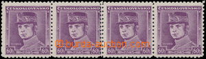 148877 - 1935 Pof.302, Portréty - Štefánik 60h fialová, vodorovn
