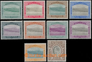 148903 - 1907 SG.37-46, Roseau a Edvard VII., kompletní série, hodn