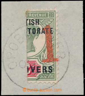 148918 - 1894 OIL RIVERS  SG.59, provisional issue for area/region Op
