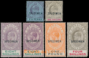 148953 - 1903-1925 SG.49, 51, 73, 74, 84, 107,  Edvard VII. a Jiří 