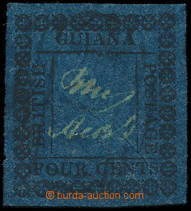 148958 - 1862 SG.123ba, vydání Georgetown 4P modrá, typ FOUR CENTS