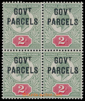 148989 - 1902 SG.75, Official Edward VII. 2P, overprint GOVT/ PARCELS