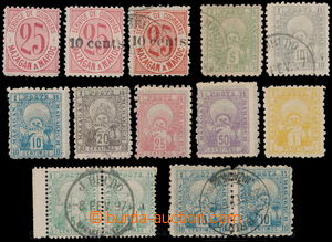 149016 - 1891-95 MAZAGAN - AZEMOUR - MARRAKECH  Yv.44,45A (2x), Čís