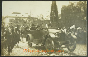 149047 - 1919 MASARYK Tomáš G., příjezd prezidenta do Prahy; nepr
