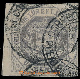 149101 - 1873 Mi.18 II., Znak 1C matně fialová, 3 razítkova, velmi
