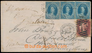 149335 - 1875 dopis zaslaný z Brisbane do Birminghamu a zde dosláno