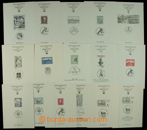 149427 - 1995-2000 PTM1-15, comp. 15 pcs of commemorative prints for 
